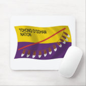 Tohono O'odham Nation Flag Mousepad (Mit Mouse)