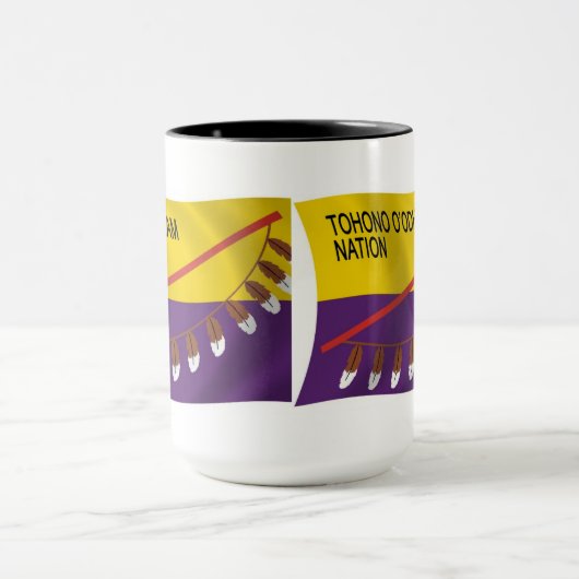 Tohono O'odham Nation Flag Tasse (Zentrum)