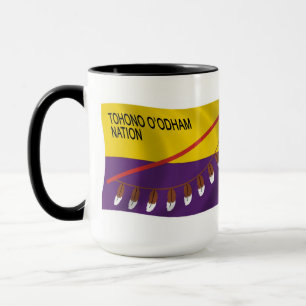 Tohono-O'odham-Nation Flaggen-Mug Tasse