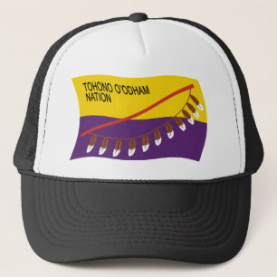Tohono-O'odham-Nation-Flaggenhut Truckerkappe