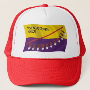 Tohono-O'odham-Nation-Flaggenmütze Truckerkappe