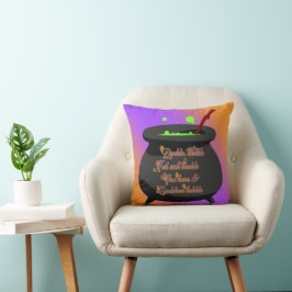 Toil und Trouble Halloween-Kissen Kissen