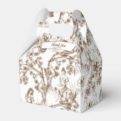 Toile Baby Showbox Geschenkschachtel (Rückseite)