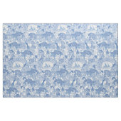 toile Blau des Chinoiserie Stoff (Fat Quarter (45,7 x 55,9 cm))