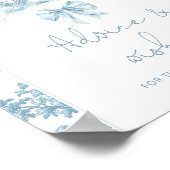 Toile blue Paris - Ratschläge und Wünsche für Neue Poster (Ecke)