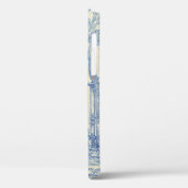 Toile - Blue & White Case Mate iPhone Case (Rückseite / Links)