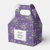 Toile & Calligraphie Geschenkschachtel (Rückseite)