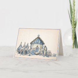 Toile | Chinoiserie Nativity Karte