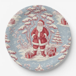 Toile Christmas  Pappteller