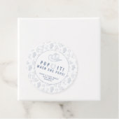 Toile Cowboy POP IT! Babyparty Geschenkanhänger (Beispiel)