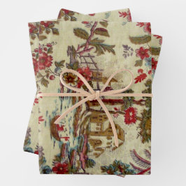 Toile de Jouy 2021 Geschenkpapier Set