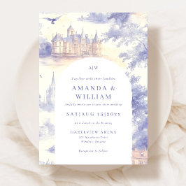 Toile de Jouy Art Wedding Einladung