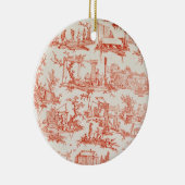 Toile de Jouy, die Prozesse von manuf Keramikornament (Rechts)