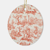 Toile de Jouy, die Prozesse von manuf Keramikornament (Links)