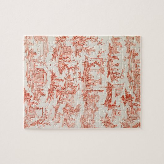 Toile de Jouy, die Prozesse von manuf Puzzle (Horizontal)