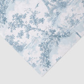 Toile de Jouy Eiffel Turm Pariser Chinoiserie Seidenpapier (Ausschnitt)