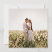 Toile De Jouy Französische Hochzeit Save The Date (Rückseite)