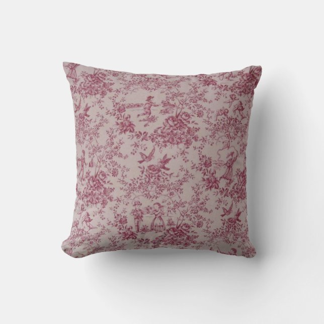 Toile de Jouy Kissen (Vorderseite)