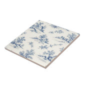 Toile de Jouy Landschaft Nahtloses Muster Fliese (Seite)