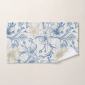 Toile-De-Jouy-Muster Badhandtuch Set (Handtuch)