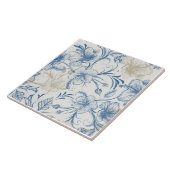 Toile-De-Jouy-Muster Fliese (Seite)