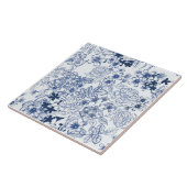Toile-de-Jouy-Muster Fliese (Seite)