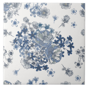 Toile-De-Jouy-Muster  Fliese