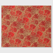 Toile de Jouy Muster. Geschenkpapier (Flach)