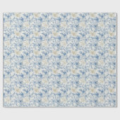 Toile-De-Jouy-Muster-Hochzeit Geschenkpapier (Flach)