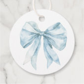 Toile de Jouy Paris Brautparty Vielen Dank Geschenkanhänger (Rückseite)