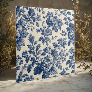 Toile De Jouy Pastorale Landschaft Florale Motive  Fliese