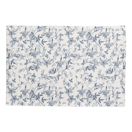 Toile De Jouy Pattern Kissenbezug (Rückseite)