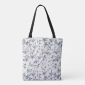 Toile De Jouy Pattern Tasche (Rückseite)
