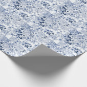 Toile-De-Jouy Pattern Wedding  Geschenkpapier (Ecke)