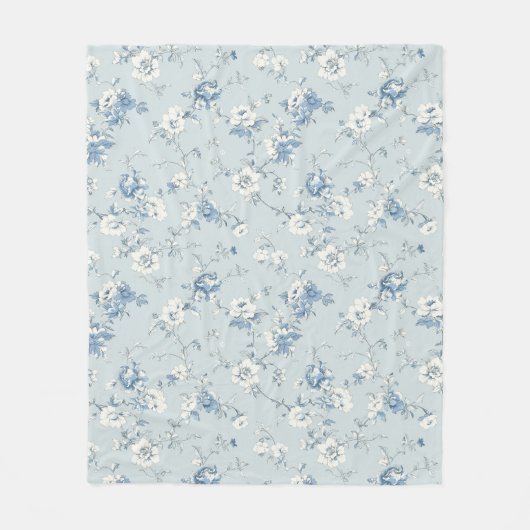 Toile De Jouy Peonies Fleecedecke (Vorderseite)