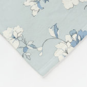 Toile De Jouy Peonies Fleecedecke (Ecke)