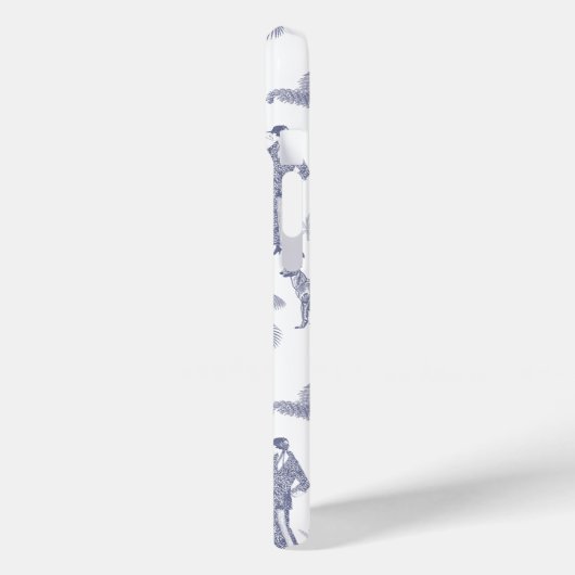 Toile De Jouy Phone Case (Rückseite / Links)