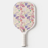 Toile de Jouy  Pickleball Paddle (Rückseite)