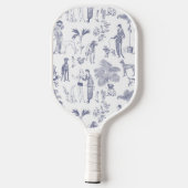 Toile De Jouy Pickleball Schläger (Rückseite)
