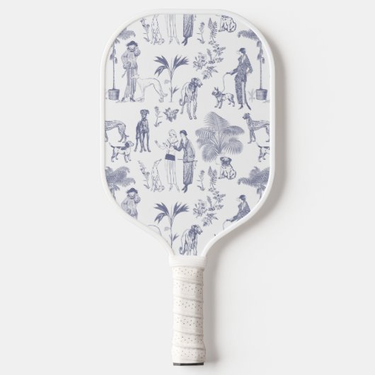 Toile De Jouy Pickleball Schläger (Vorderseite)