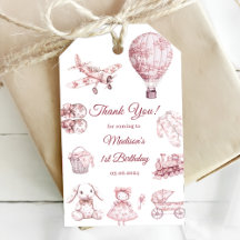Toile De Jouy Rosa Geburtstagsfeier