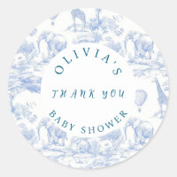 Toile de Jouy Safari-Baby-Party 