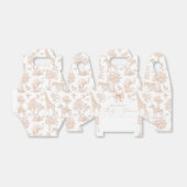 Toile de Jouy Safari Tiere Boho Gender neutral Geschenkschachtel (Ungefaltet)