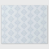 Toile de Jouy Teddy Babydusche Geschenkpapier (Flach)