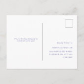 Toile de jouy UAWG Response Ankündigungspostkarte (Rückseite)