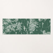 Toile de Jouy verte Yogamatte (Vorderseite (Horizontal))