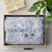 Toile-De-Jouy Vintage French Pattern Seidenpapier (Geschenk)