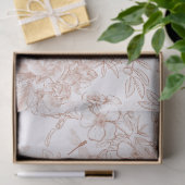 Toile-De-Jouy Vintage French Pattern Seidenpapier (Geschenk)