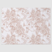 Toile-De-Jouy Vintage French Pattern Seidenpapier (Vorderseite)