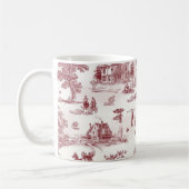 Toile De Jouy - Vintager Nachmittag Kaffeetasse (Links)